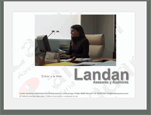 Tablet Screenshot of landanasesores.com
